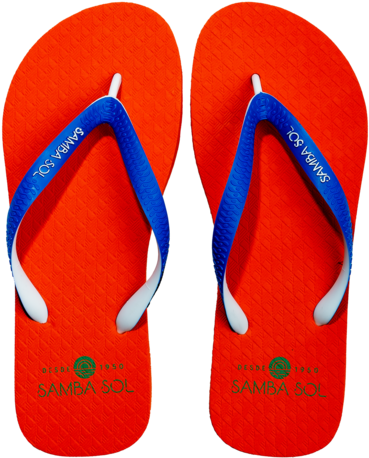 Men's Beach Collection Flip Flops - Flip-flops (600x600), Png Download