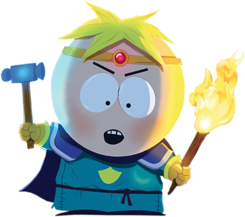 South Park Stick Of Truth Png - South Park Butters Paladin (481x425), Png Download