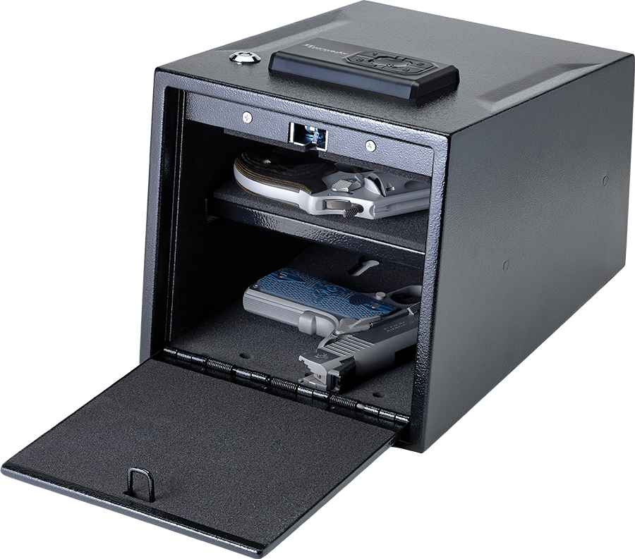 Photo Of 2 Gun Keypad Vault® - Photograph (900x793), Png Download