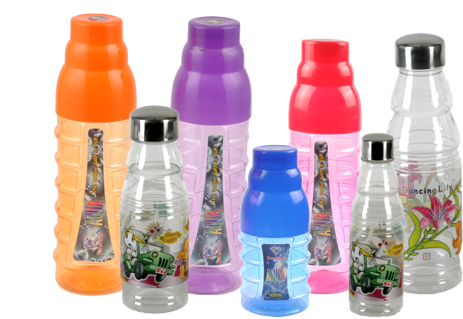 Designed And Varities - Plastic Bottle For Fridge (500x345), Png Download