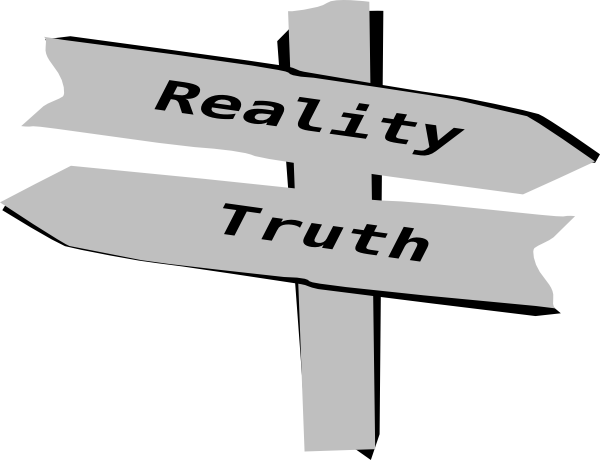 Reality &, Truth Clip Art - Reality Clip Art (600x460), Png Download