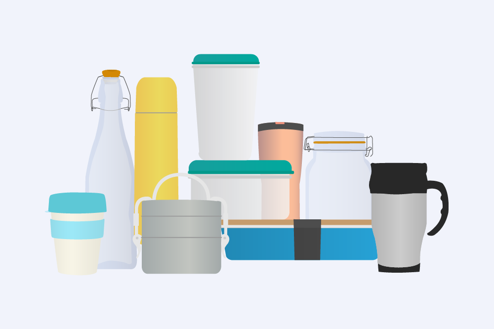 Where To Find Zero Waste Plastic Free Essentials Online - Zero Waste Plastic (1000x666), Png Download