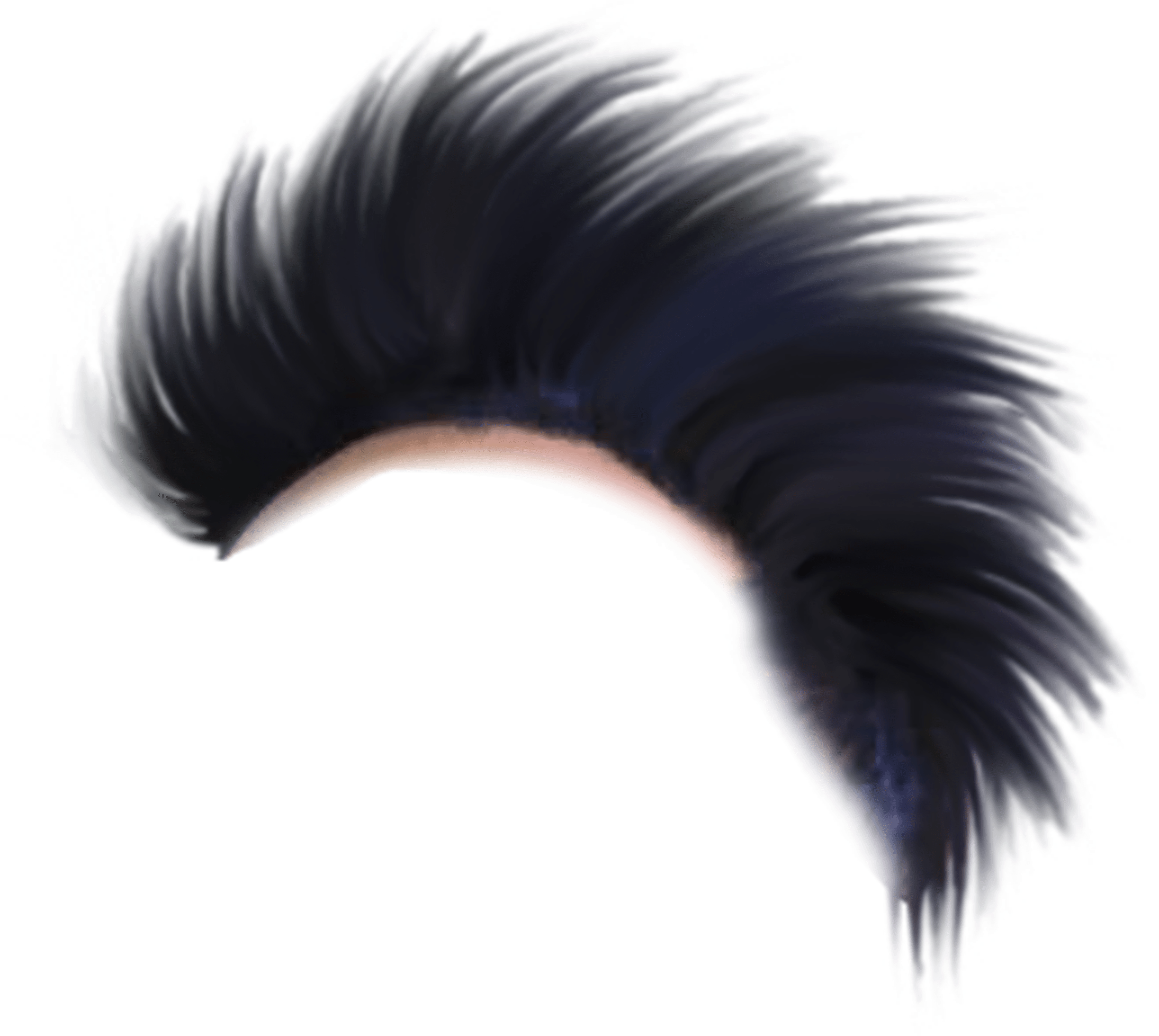 Sample Hair For Boy 10 Cb Hair Png - Hair Style Side Png (3125x2534), Png Download