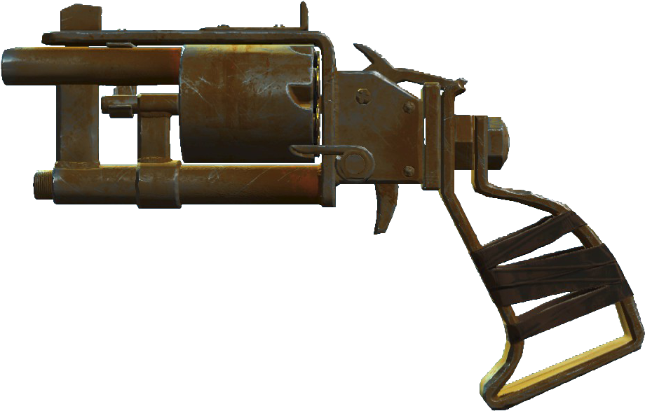 Pipe Revolver - Fallout 4 Pipe Revolver (999x670), Png Download
