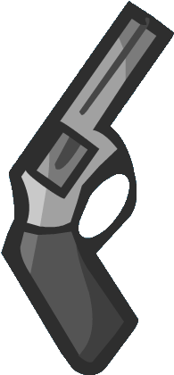 Revolver - Helmet Heroes Png Gun (482x498), Png Download