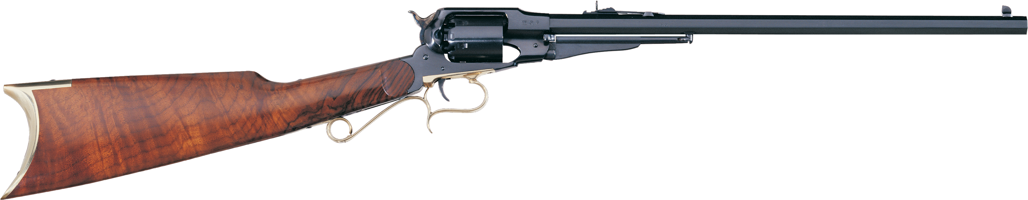 1858 New Army Target Carbine - Remington Model 1858 (3410x1200), Png Download