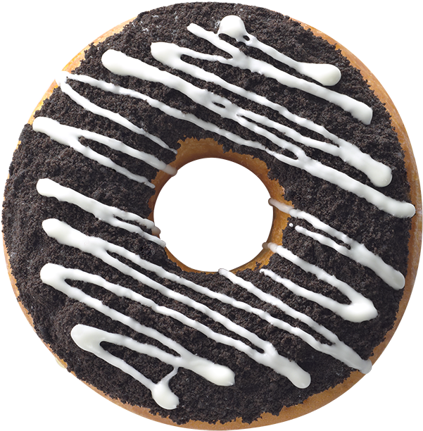 08 Cookiescream Edit - Dunkin Donuts Cookies And Cream (640x640), Png Download