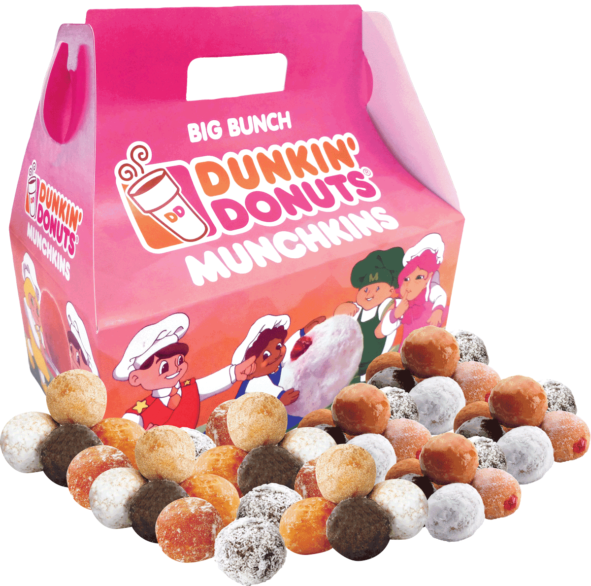Dunkin Donuts Get 25 Dunkin Donuts Halloween Munchkins - Dunkin Donuts Munchkins Png (1200x1189), Png Download