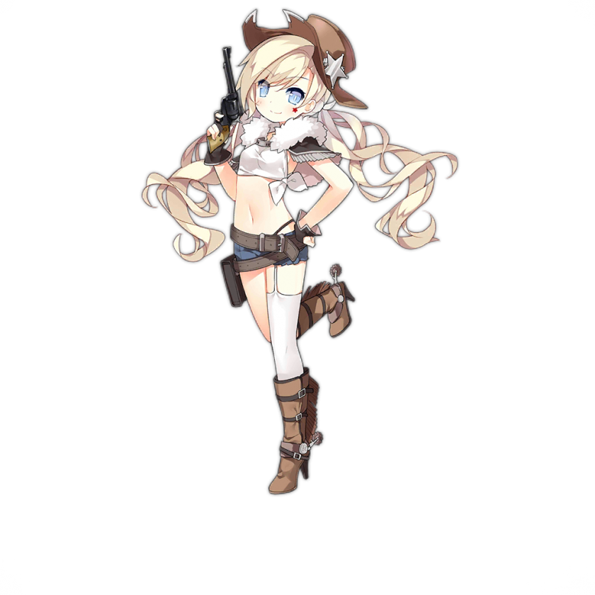 Colt Revolver - Girls Frontline Colt Revolver (840x840), Png Download