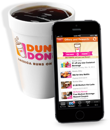 Dunkin Donuts Coffee, Ground, Hazelnut - 12 Oz Bag (376x452), Png Download