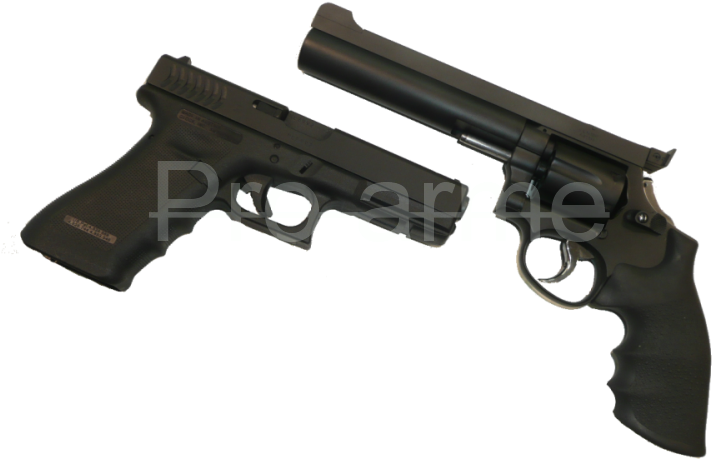 Price Bluing Handgun And Revolver - Airsoft Gun (720x479), Png Download