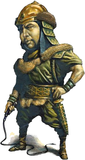 Free Download Amazon Drawing Barbarian - Attila The Hun Png (894x654), Png Download