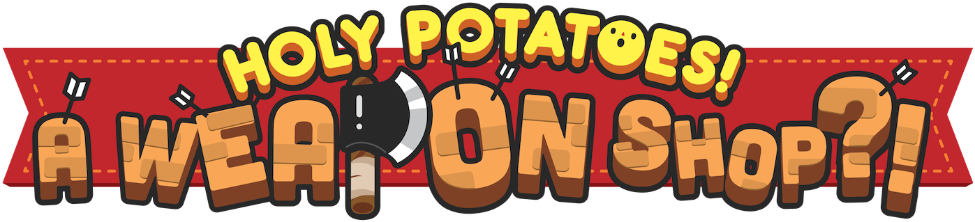 Logo - Holy Potatoes A Weapon Shop Logo (1500x367), Png Download