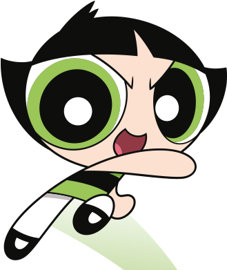 Buttercup - Powerpuff Girls Can Badge : Buttercup (1600x412), Png Download