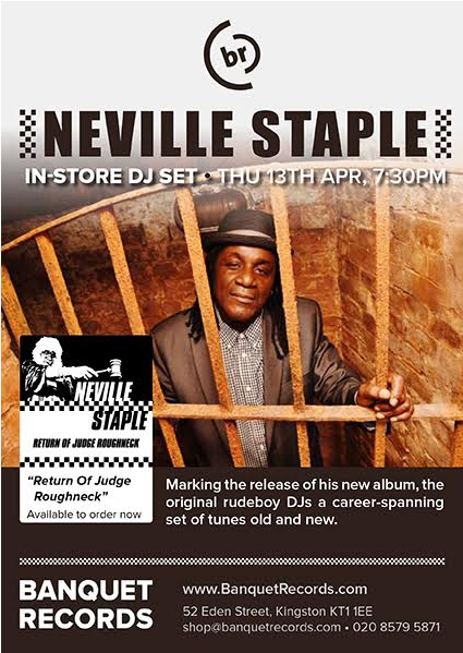 Thursday 13th April At Banquet Records, - Alliance Entertainment Return Of Judge Roughneck 43449279 (598x598), Png Download