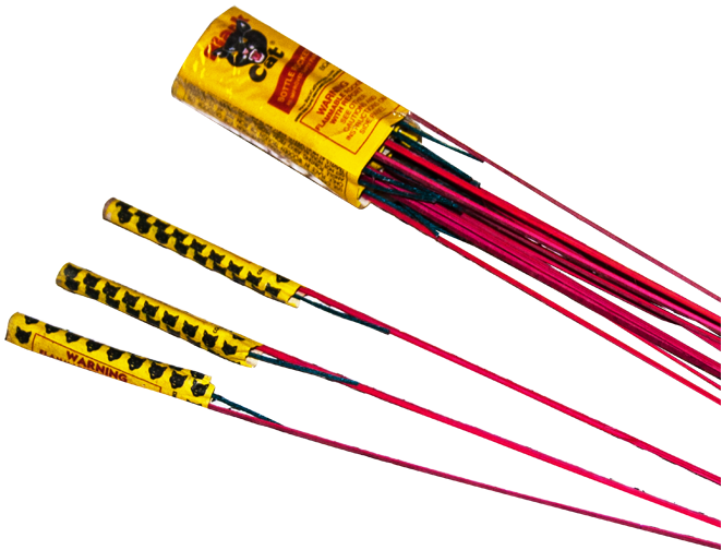 Black Cat Bottle Rockets - Cat (662x504), Png Download