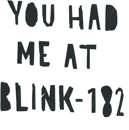 Overlay, Png, And Transparency Image - Blink 182 (500x536), Png Download