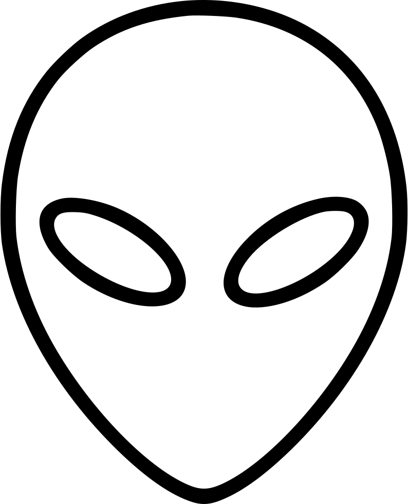 Alien Robot Matryoshka Head - Scalable Vector Graphics (794x980), Png Download