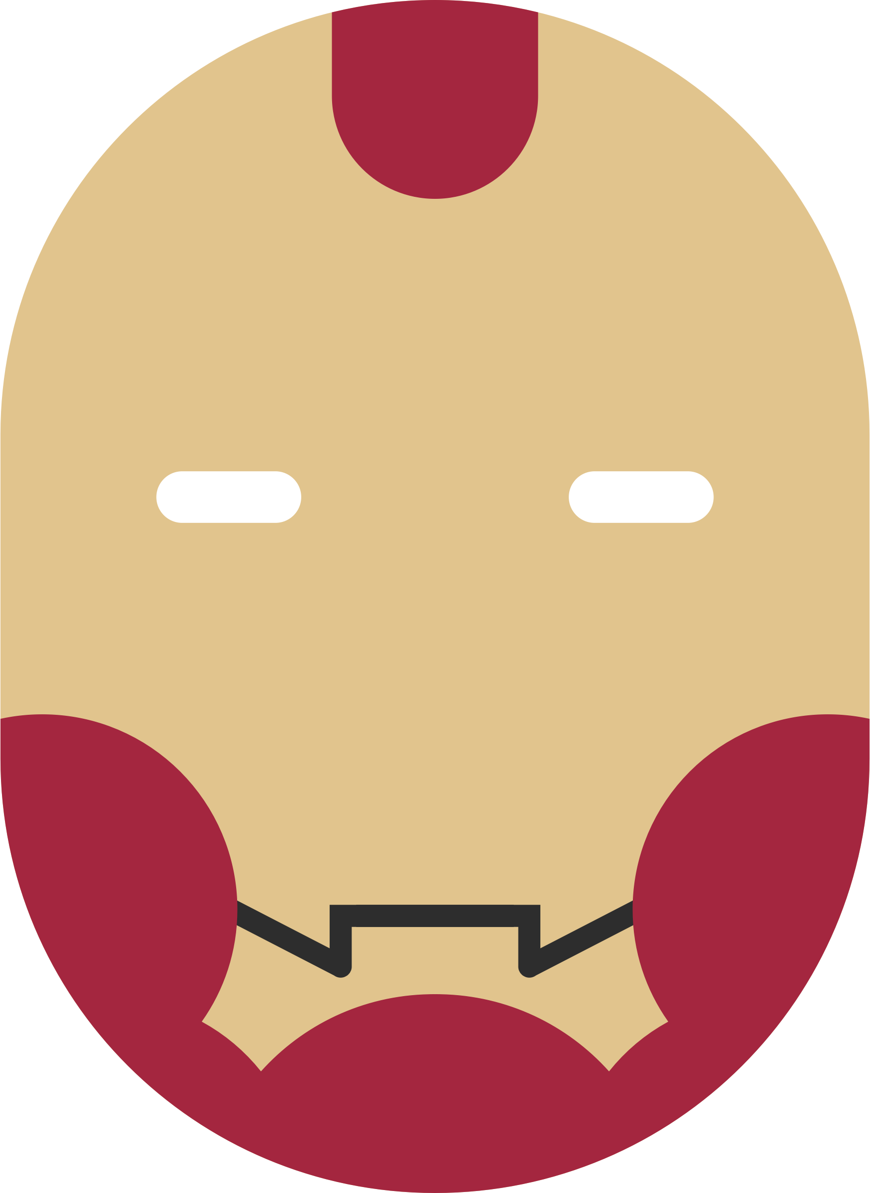 Big Image - Face (1750x2400), Png Download