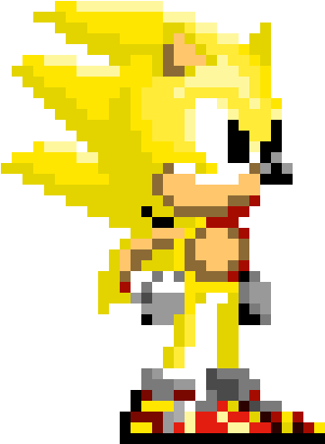 Super Sonic In Sonic - Sonic The Hedgehog (1200x1200), Png Download