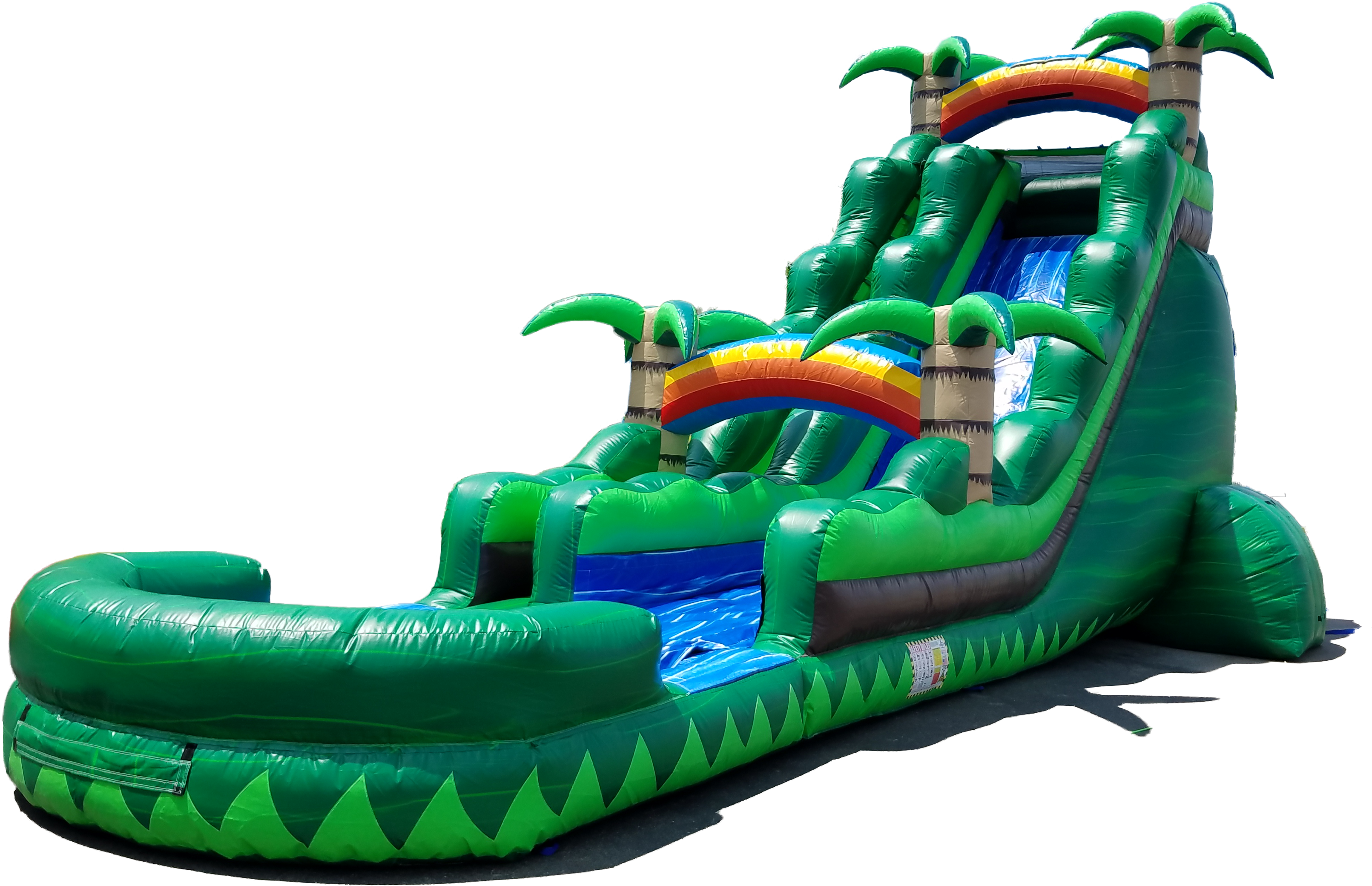 Waterslide Rentals Nashville - Water Slide (3222x2081), Png Download