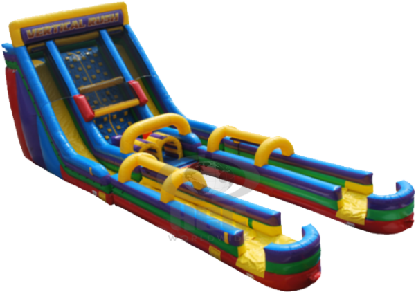 22 Vertical Rush Slip N Slide Attached Watermark - H2ogo Slip N Slide (600x600), Png Download