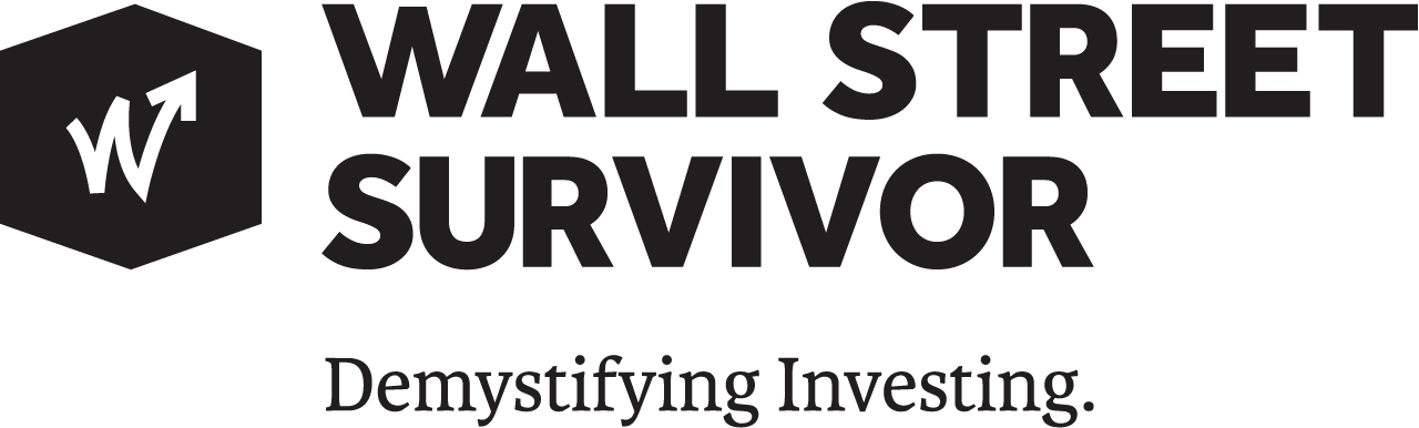 Wsslogo1280 - Wall Street Survivor Logo (1280x386), Png Download