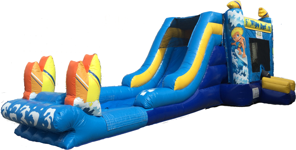 Wipeout Water Slide Rentals - Wipeout Waterslide (1024x522), Png Download