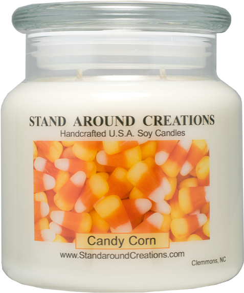 Candy Corn Apothecary 16-oz - Stand Around Creations Nag Champa Apothecary 16-oz. (500x593), Png Download