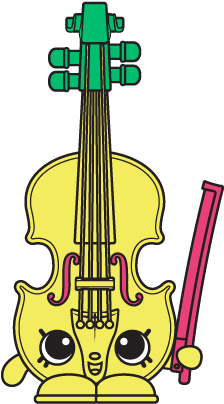 Spks8 Europe Viola Lyn Yellow - Shopkins Viola Lyn (577x506), Png Download