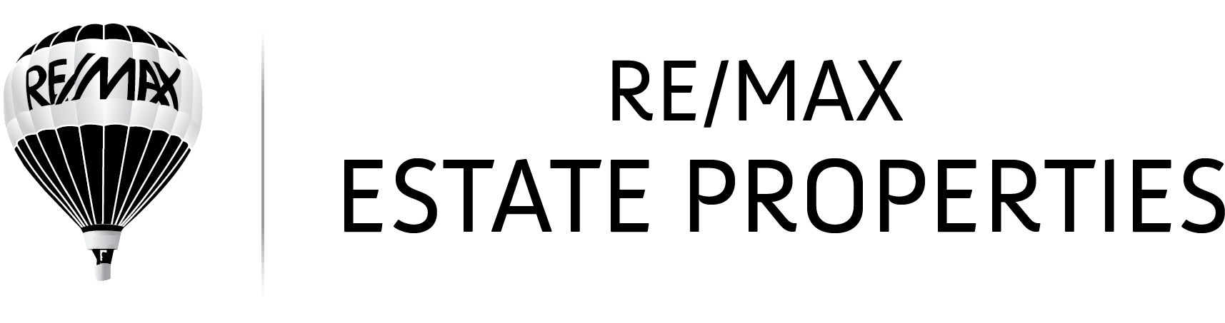 Re Max Estate Properties Logo (1800x477), Png Download