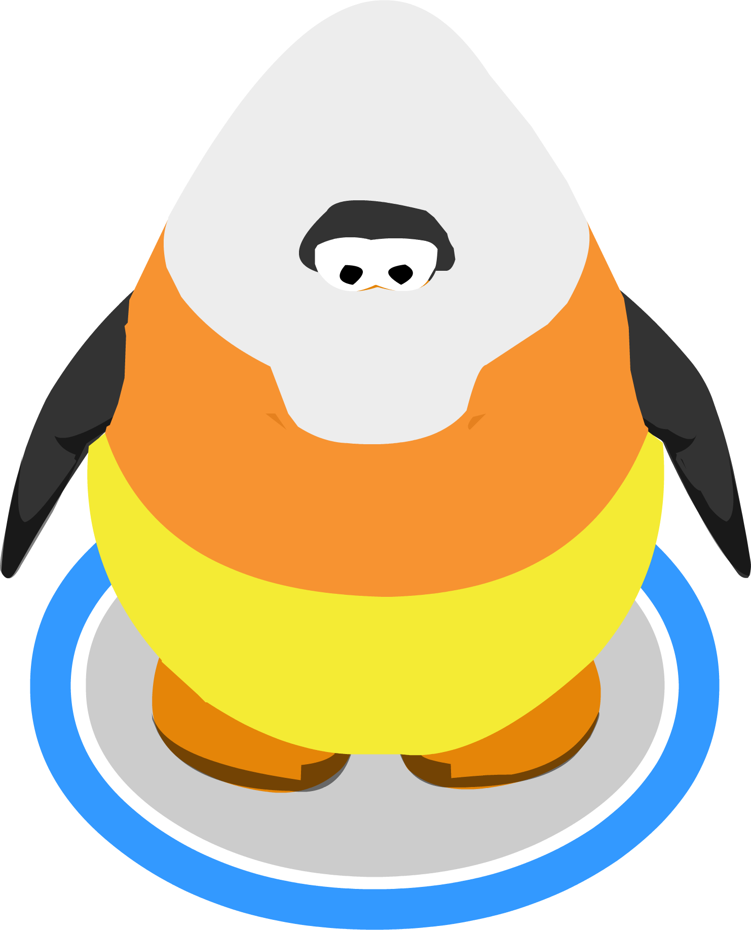 Candy Corn Ig - Maize (1482x1834), Png Download