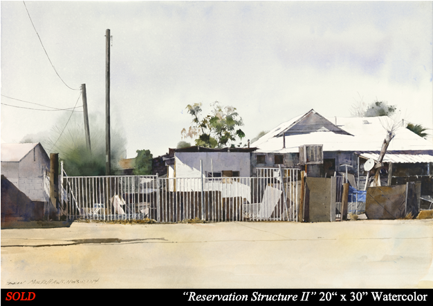 Dean Mitchell Studio - Watercolor Painting (625x675), Png Download