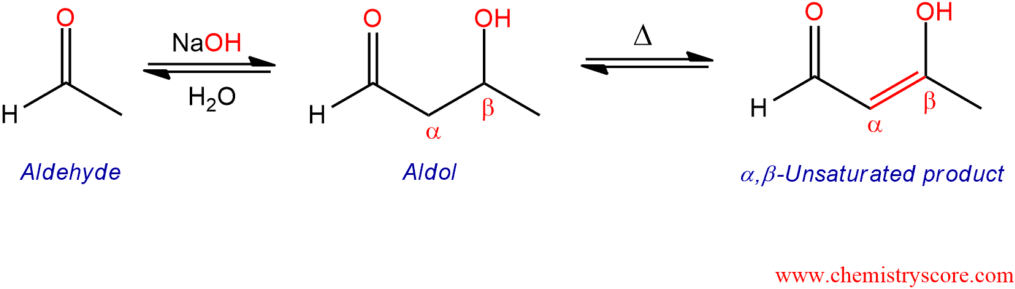 Aldol Condensation (1024x299), Png Download