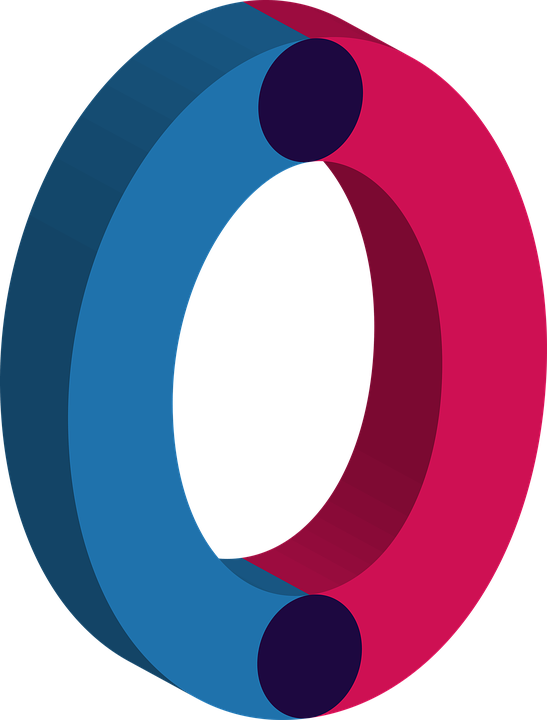 Zero Number Free Png Image - Number Zero (547x720), Png Download