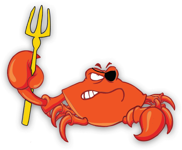 Image Transparent Crab Transparent Angry - Angry Crab Shack Png (618x510), Png Download