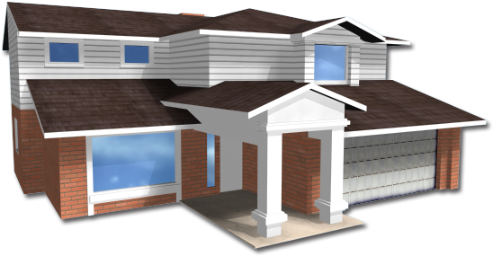 Other Factors Affecting Condensation - House (564x304), Png Download