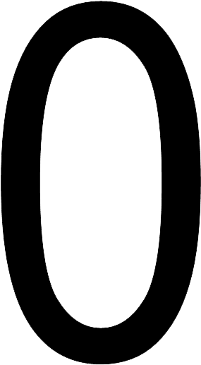 Zero Number Png Pic - Letter O (360x553), Png Download
