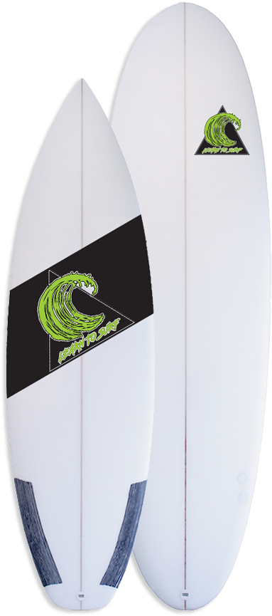 Private Surfing Lessons With Top Instructors - Surfboard (412x872), Png Download