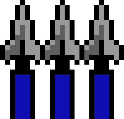 Pixel Spikes Lg - Pixel (400x416), Png Download