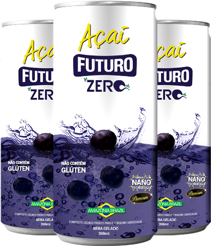 Acai Futuro Zero Sobre - Caffeinated Drink (500x500), Png Download