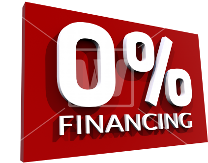 Zero Percent Financing - 0 Finance Logo Png (550x366), Png Download