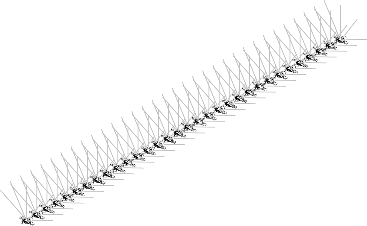 Bird Control Product Bim Objects - Parallel (1224x792), Png Download