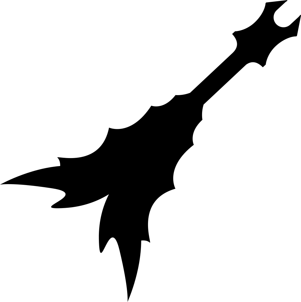 Electric Guitar With Several Spikes Comments - Electric Guitar (980x984), Png Download