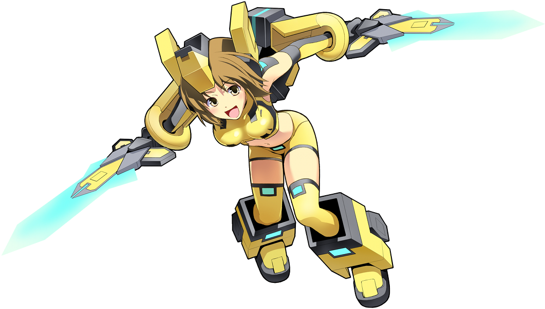 Zero Saber Girl 03 - Cosmic Break Zero Saber Girl (1100x626), Png Download