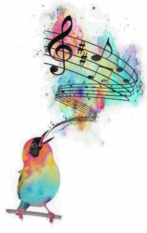 Unnamed File - Music Singing Art (472x746), Png Download