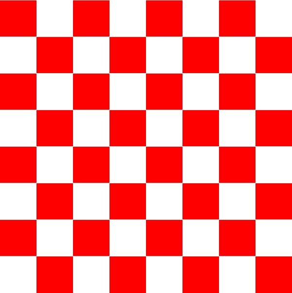 Red Checkered Clip Art - Yellow Black Checkered Background (600x601), Png Download