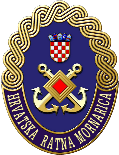 شعار ويكيميديا كومنز - Croatian Navy (463x600), Png Download