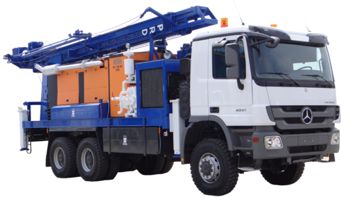 Prd Speed Star Borehole Drilling Rig - Borehole Drilling Machine Png (500x375), Png Download
