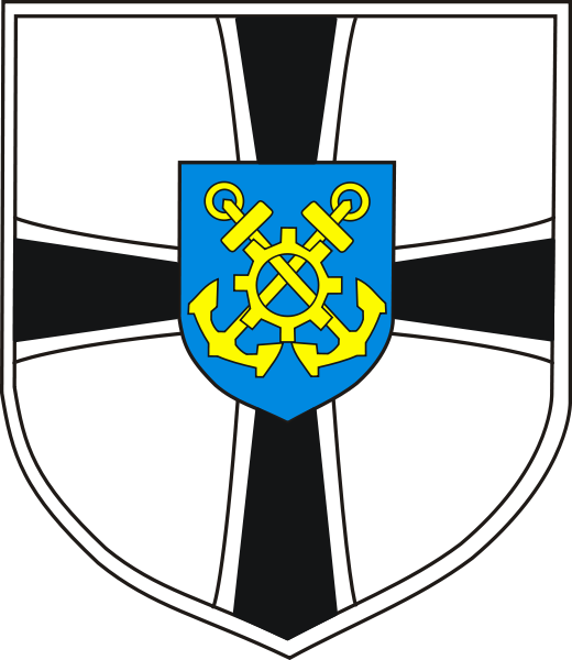 Naval Office , German Navy - Marineamt Wappen (520x600), Png Download
